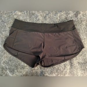 Lululemon speed up low-rise lined shorts- black